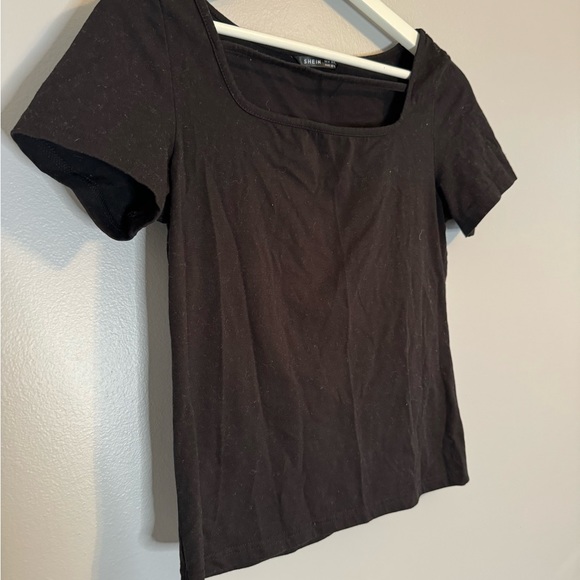 Black Baby Tee Size: M - Picture 2 of 3